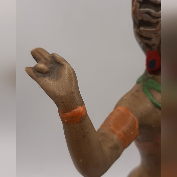 Vintage 1968 Hobbyist Dancing Woman Rare Handmade and Hand Painted - Picture 7 of 8